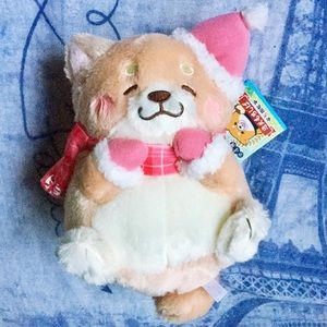 Winter Mochishiba Shiba Inu Small Dog Plush